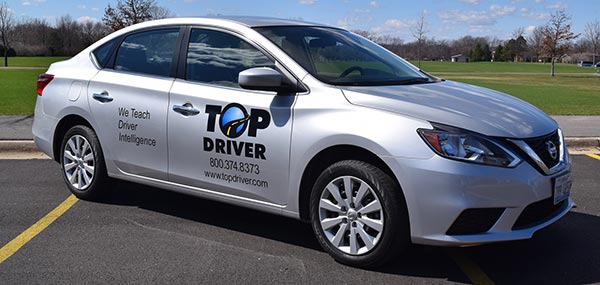 top driver training vehicle